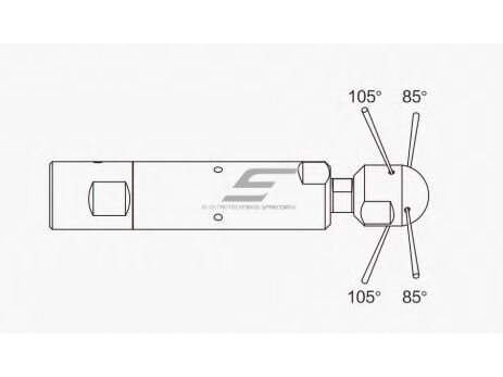 Rotacinis | besisukantis | judantis aukšto slėgio purkštukas | vamzdynų valymui | universalus | Ø22-33mm | 700-1000Bar | 30-38l/min | nerūdijantis plienas 1 Rotacinis | besisukantis | judantis aukšto slėgio purkštukas | vamzdynų valymui | universalus | Ø22-33mm | 700-1000Bar | 30-38l/min | nerūdijantis plienas 1