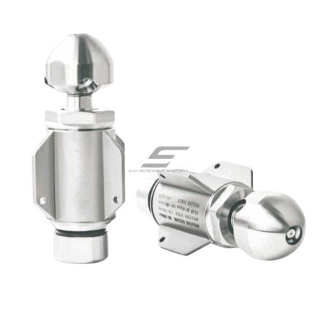 Pöörlev | keerlev | liikuv kõrgsurveotsik | torustike puhastamiseks | Ø200-900mm | 100-350Bar | 150-350l/min | Ø122x231mm | 50-400rpm