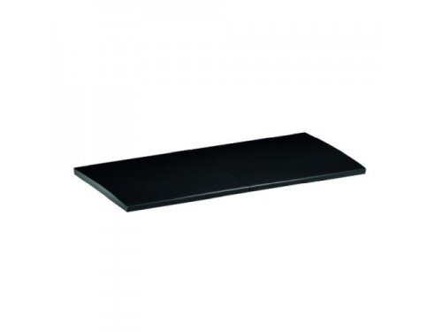 Dangtelis kištukinio lizdo bloko rėmeliui | montuojamas į baldus | 139x67x49mm | plastikinis | juodas | Bachmann | DUE | BA.929.101