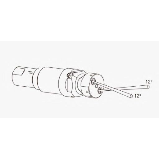 Rotējoša | griezoša | kustīga augstspiediena sprausla | 2x12° | 140-1500Bar | 17-42l/min | Ø47x166,9mm | 350-2000rpm | regulējams griešanās ātrums 1 Rotējoša | griezoša | kustīga augstspiediena sprausla | 2x12° | 140-1500Bar | 17-42l/min | Ø47x166,9mm | 350-2000rpm | regulējams griešanās ātrums 1