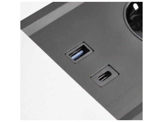 Kištukinių lizdų blokas | montuojamas į baldus | užsidarantis | 2xSchuko | 2xUSB-A+C | 1xHDMI | 1xRJ45 | 310x100x58mm | 1,5m kabelis | juodas | AE-PB2SPRES-20 | 5902801349669 2 Kištukinių lizdų blokas | montuojamas į baldus | užsidarantis | 2xSchuko | 2xUSB-A+C | 1xHDMI | 1xRJ45 | 310x100x58mm | 1,5m kabelis | juodas | AE-PB2SPRES-20 | 5902801349669 2