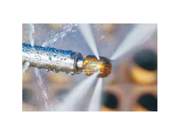 Rotacinis | besisukantis | judantis aukšto slėgio purkštukas | vamzdynų valymui | poliravimui | Ø12-16mm | 700-1000Bar | 17-20l/min | nerūdijantis plienas 2