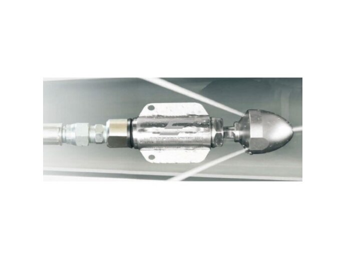 Rotacinis | besisukantis | judantis aukšto slėgio purkštukas | vamzdynų valymui | Ø150-500mm | 60-350Bar | 60-200l/min | Ø86x191mm | 50-400rpm 2