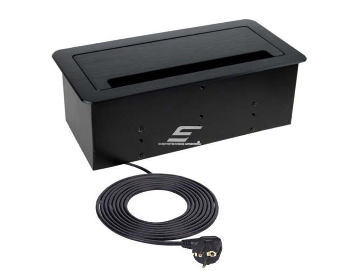 Kištukinių lizdų blokas | montuojamas į baldus | užsidarantis | 2xSchuko | 2xUSB-A+C | 1xHDMI | 1xRJ45 | 253x117x100mm | 1,5m kabelis | INBOX-CZ-FR-1,5-02 | 5908293401526 1 Kištukinių lizdų blokas | montuojamas į baldus | užsidarantis | 2xSchuko | 2xUSB-A+C | 1xHDMI | 1xRJ45 | 253x117x100mm | 1,5m kabelis | INBOX-CZ-FR-1,5-02 | 5908293401526 1