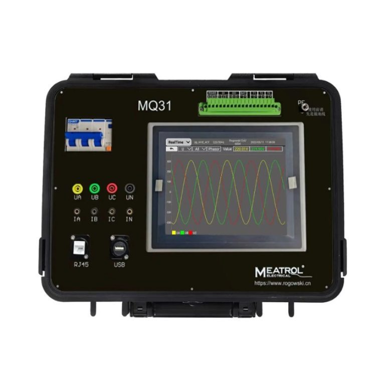 Portable power and power quality analyzer | 8" touchscreen | data and event logging | MODBUS RTU | MQ31 1 Portable power and power quality analyzer | 8" touchscreen | data and event logging | MODBUS RTU | MQ31 1