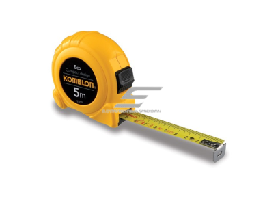 Ruletė Komelon ECO 5 m x 19 mm | 2 klasės tikslumas | ergonomiška | patikimas stabdymo mechanizmas Ruletė Komelon ECO 5 m x 19 mm | 2 klasės tikslumas | ergonomiška | patikimas stabdymo mechanizmas