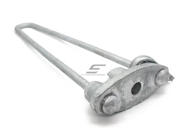 Atotampos lankas su tvirtinimo plokštele | karštai cinkuotas plienas | 400x165mm | Ø16mm 1 Atotampos lankas su tvirtinimo plokštele | karštai cinkuotas plienas | 400x165mm | Ø16mm 1
