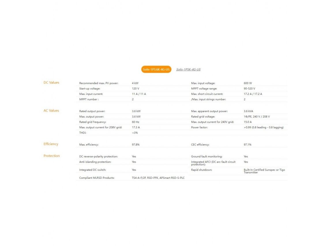 Saulės elektrinės inverteris | vienfazis | 3,6kW | Solis | Gin Long technologies | S6-GR1P3.6K 3 Saulės elektrinės inverteris | vienfazis | 3,6kW | Solis | Gin Long technologies | S6-GR1P3.6K 3