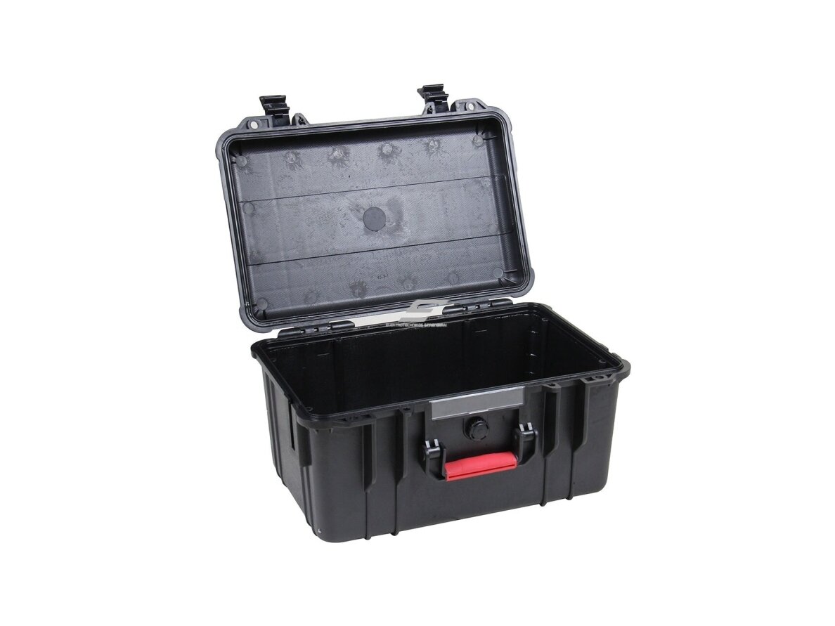 Saugaus transportavimo dėžė su rankena | 335x236x176mm | IP67 2 Saugaus transportavimo dėžė su rankena | 335x236x176mm | IP67 2