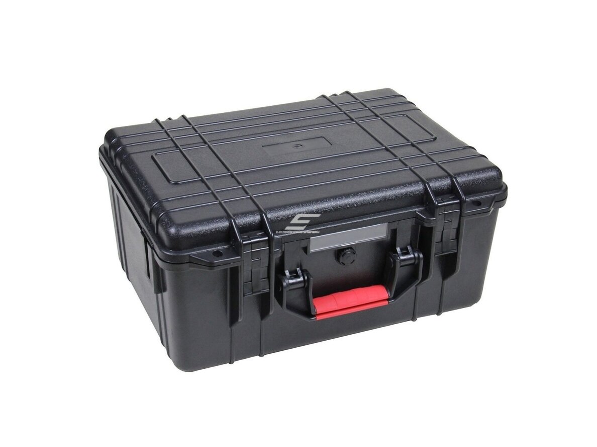 Saugaus transportavimo dėžė su rankena | 425x336x196mm | IP67 1 Saugaus transportavimo dėžė su rankena | 425x336x196mm | IP67 1