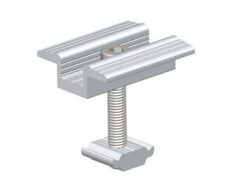 Saulės modulių plokščių vidurinis laikiklis | T-tipo | 30mm | Goomax Middle Clamp | GM-MC-30H Saulės modulių plokščių vidurinis laikiklis | T-tipo | 30mm | Goomax Middle Clamp | GM-MC-30H