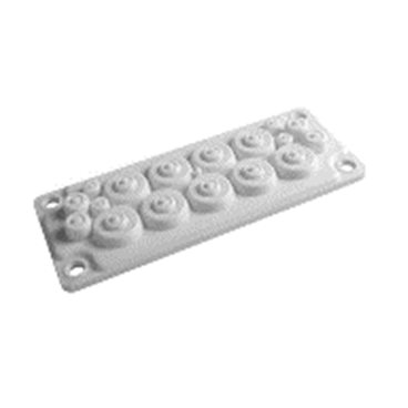 Membrānas kabeļu ievadplāksne | 216×84 mm izgriezumam | 9× Ø18–30 + 4× Ø10–15 + 4× Ø5–10 mm | pelēka | IP55 | HT Hi Tech Polymers | HTC-17 Membrānas kabeļu ievadplāksne | 216×84 mm izgriezumam | 9× Ø18–30 + 4× Ø10–15 + 4× Ø5–10 mm | pelēka | IP55 | HT Hi Tech Polymers | HTC-17
