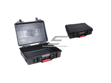 Saugaus transportavimo dėžė su rankena | 425x336x126mm | IP67 Saugaus transportavimo dėžė su rankena | 425x336x126mm | IP67