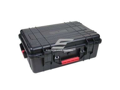 Saugaus transportavimo dėžė su rankena | 610x436x216mm | IP67 Saugaus transportavimo dėžė su rankena | 610x436x216mm | IP67