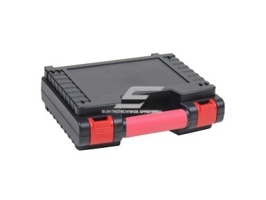Saugaus transportavimo dėžė su rankena | 273x222x84mm | IP67 Saugaus transportavimo dėžė su rankena | 273x222x84mm | IP67