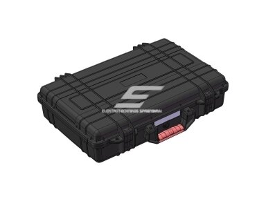 Saugaus transportavimo dėžė su rankena | 492x353x122mm | IP67 Saugaus transportavimo dėžė su rankena | 492x353x122mm | IP67