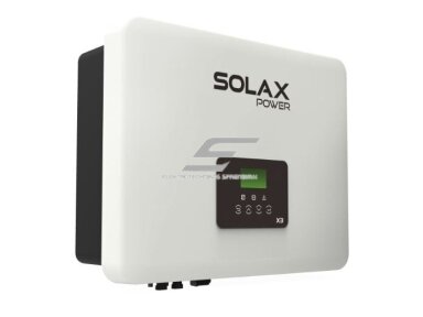 Saulės elektrinės inverteris | trifazis | 8 kW | 400VAC | Wi-Fi | Solax | X3-8.0-T EU Saulės elektrinės inverteris | trifazis | 8 kW | 400VAC | Wi-Fi | Solax | X3-8.0-T EU
