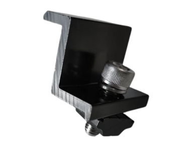 Saulės modulių plokščių galinis laikiklis | L-tipo | 30mm | Goomax End Clamp (BLK) | GM-EC-30H Saulės modulių plokščių galinis laikiklis | L-tipo | 30mm | Goomax End Clamp (BLK) | GM-EC-30H