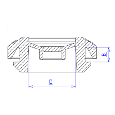 Membrane cable grommet (diaphragm) | for M9–M120 holes | for cable Ø2–100 mm | grey | IP65 | HT HSS Membrane cable grommet (diaphragm) | for M9–M120 holes | for cable Ø2–100 mm | grey | IP65 | HT HSS