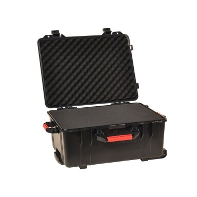 Safe transport case | suitcase with wheels and handle | 647x496x304mm | IP67 Safe transport case | suitcase with wheels and handle | 647x496x304mm | IP67