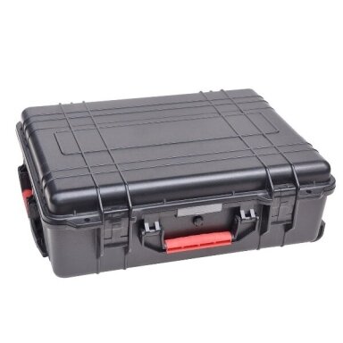 Safe transport case | suitcase with wheels and handle | 538x400x200mm | IP67 Safe transport case | suitcase with wheels and handle | 538x400x200mm | IP67