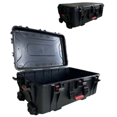 Safe transport box | trolley case with wheels | handle | lock | pressure equalization valve | 813x528x310mm | IP67 Safe transport box | trolley case with wheels | handle | lock | pressure equalization valve | 813x528x310mm | IP67