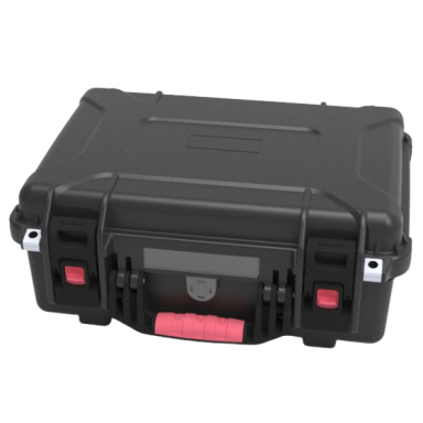 Safe transport case with handle | lock | pressure balancing valve | 416x331x169mm | IP67 Safe transport case with handle | lock | pressure balancing valve | 416x331x169mm | IP67