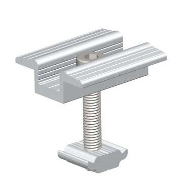 Päikesepaneelide moodulite keskmine kinnitus T-tüüpi | 30 mm | Goomax keskmine klamber Päikesepaneelide moodulite keskmine kinnitus T-tüüpi | 30 mm | Goomax keskmine klamber