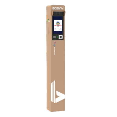 Pašapkalpošanās terminālis ar video domofonu un QR maksājumu atbalstu | automatizētām ceļa barjerām | šlagbaumiem | 2MP | 230V | 190x160x1350mm | TCP/IP | Cloud Pašapkalpošanās terminālis ar video domofonu un QR maksājumu atbalstu | automatizētām ceļa barjerām | šlagbaumiem | 2MP | 230V | 190x160x1350mm | TCP/IP | Cloud