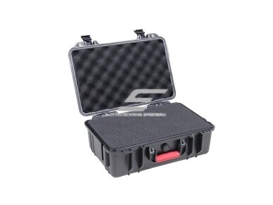 Saugaus transportavimo dėžė su rankena | 335x236x126mm | IP67 3 Saugaus transportavimo dėžė su rankena | 335x236x126mm | IP67 3