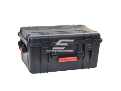 Saugaus transportavimo dėžė su rankena | 260x206x126mm | IP67 1 Saugaus transportavimo dėžė su rankena | 260x206x126mm | IP67 1