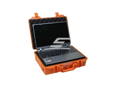 Saugaus transportavimo dėžė su rankena | 425x336x126mm | IP67 3 Saugaus transportavimo dėžė su rankena | 425x336x126mm | IP67 3