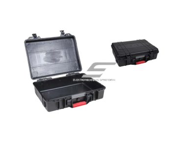 Saugaus transportavimo dėžė su rankena | 425x336x126mm | IP67 Saugaus transportavimo dėžė su rankena | 425x336x126mm | IP67