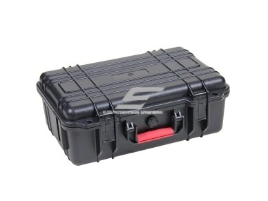 Saugaus transportavimo dėžė su rankena | 425x336x126mm | IP67 1 Saugaus transportavimo dėžė su rankena | 425x336x126mm | IP67 1