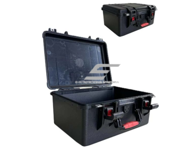 Saugaus transportavimo dėžė su rankena | 425x338x197mm | IP67 Saugaus transportavimo dėžė su rankena | 425x338x197mm | IP67