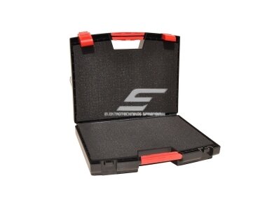 Saugaus transportavimo dėžė su rankena | 273x222x84mm | IP67 2 Saugaus transportavimo dėžė su rankena | 273x222x84mm | IP67 2