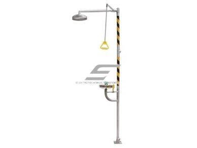 Stacionarus kombinuotas avarinis | saugos dušas | kūno | veido | akių plovimo sistema | 75,7l/min | 11,4l/min | 2530x660mm | nerūdijantis plienas Stacionarus kombinuotas avarinis | saugos dušas | kūno | veido | akių plovimo sistema | 75,7l/min | 11,4l/min | 2530x660mm | nerūdijantis plienas