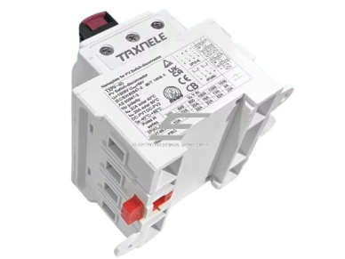 Modulinis saulės elektrinės kirtiklis 4P | 32A | 1200VDC | IP66 | DIN 2 Modulinis saulės elektrinės kirtiklis 4P | 32A | 1200VDC | IP66 | DIN 2