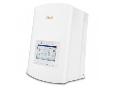 Saulės elektrinės inverteris | vienfazis | 5kW | Solis | Gin Long technologies | RHI-5-48ES-DC 1