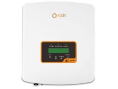 Saulės elektrinės inverteris | vienfazis | 1,5kW | Solis | Gin Long technologies | Solis-MINI-1500-4G-DC