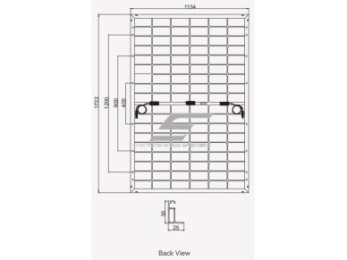Saulės modulis | panelė | 440W | 1722x1134x30mm | juodas | stiklas | IP68 | Hanersun | HN18N-54HT 2 Saulės modulis | panelė | 440W | 1722x1134x30mm | juodas | stiklas | IP68 | Hanersun | HN18N-54HT 2