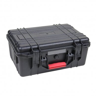 Drošas transportēšanas koferis | čemodāns ar rokturi | 383x296x166mm | IP67 1 Drošas transportēšanas koferis | čemodāns ar rokturi | 383x296x166mm | IP67 1