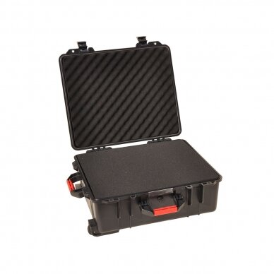 Safe transport case | suitcase with wheels and handle | 538x400x200mm | IP67 2 Safe transport case | suitcase with wheels and handle | 538x400x200mm | IP67 2