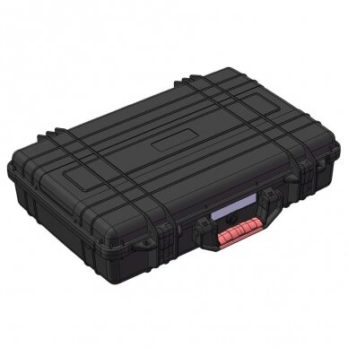 Drošas transportēšanas koferis | čemodāns ar rokturi | 492x353x122mm | IP67 1 Drošas transportēšanas koferis | čemodāns ar rokturi | 492x353x122mm | IP67 1