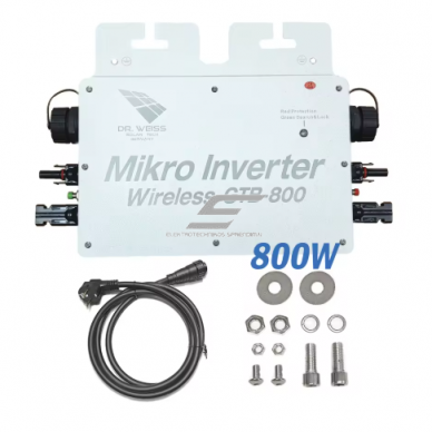 Mikroinvertors saules moduļiem | vienfāzes | 800W | 22–50V DC – 230V AC | Wi-Fi | MPPT | IP65 1 Mikroinvertors saules moduļiem | vienfāzes | 800W | 22–50V DC – 230V AC | Wi-Fi | MPPT | IP65 1