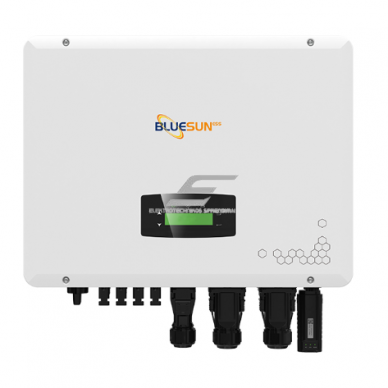 Inwerter solarny | trójfazowy | hybrydowy | 30kW | 4G | Wi-Fi | IP65 | Bluesun Solar