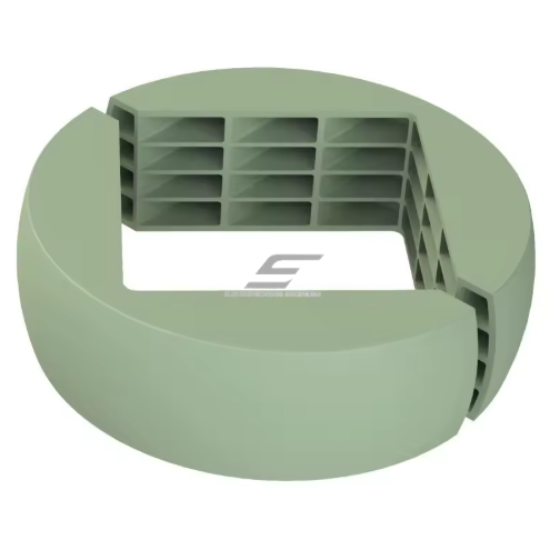 Łożysko do systemu śledzenia słońca | ±10° | 120x120 mm | kształt L | do ruchu modułów fotowoltaicznych w jednej osi | odporne na zużycie i korozję 1 Łożysko do systemu śledzenia słońca | ±10° | 120x120 mm | kształt L | do ruchu modułów fotowoltaicznych w jednej osi | odporne na zużycie i korozję 1