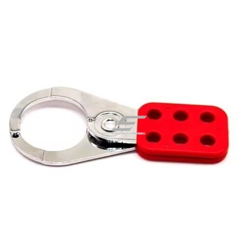LOTO Safety multi-lock hasp | lock | 6 lock holes | 38mm | red 3 LOTO Safety multi-lock hasp | lock | 6 lock holes | 38mm | red 3