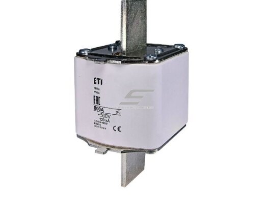 Peilinis saugiklis | NH4a | 800A | 500V | 120kA | gG | Eti | WT-4a