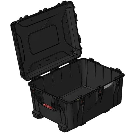 Skrzynia do bezpiecznego transportu | walizka na kółkach | uchwyt | zamek | zawór wyrównujący ciśnienie | 802x629x435mm | IP67 3 Skrzynia do bezpiecznego transportu | walizka na kółkach | uchwyt | zamek | zawór wyrównujący ciśnienie | 802x629x435mm | IP67 3